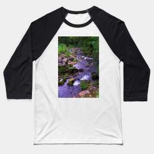 Forest stream Baseball T-Shirt